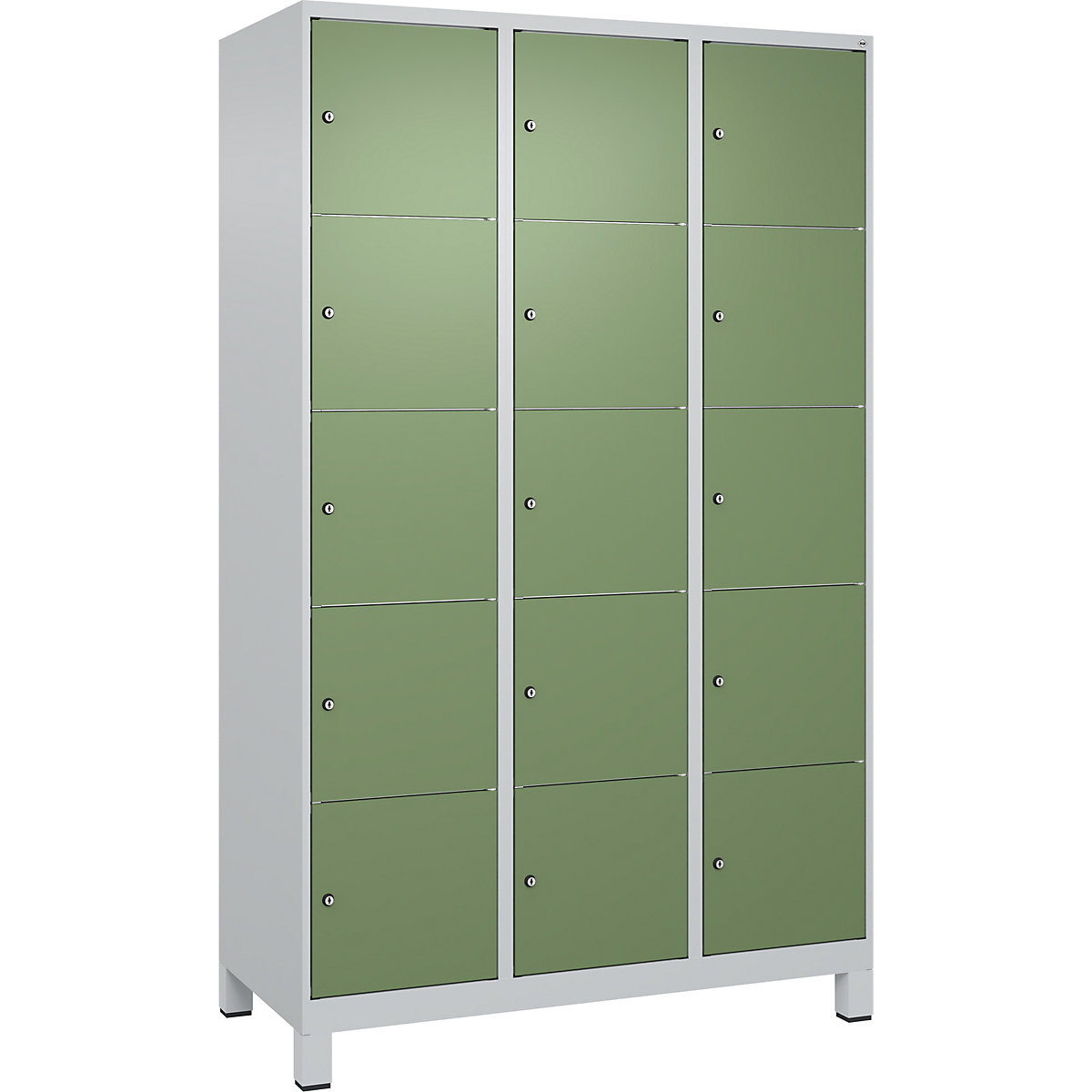 Armário de cacifos de 5 andares Classic PLUS – C+P (Imagem do produto 2)-1