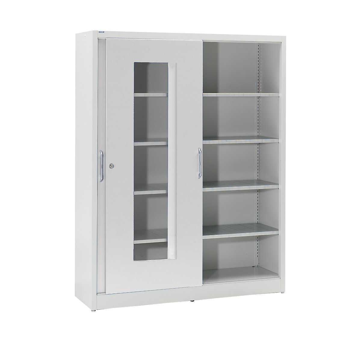 Armário de portas de correr com janela de visualização – mauser (Imagem do produto 2)-1
