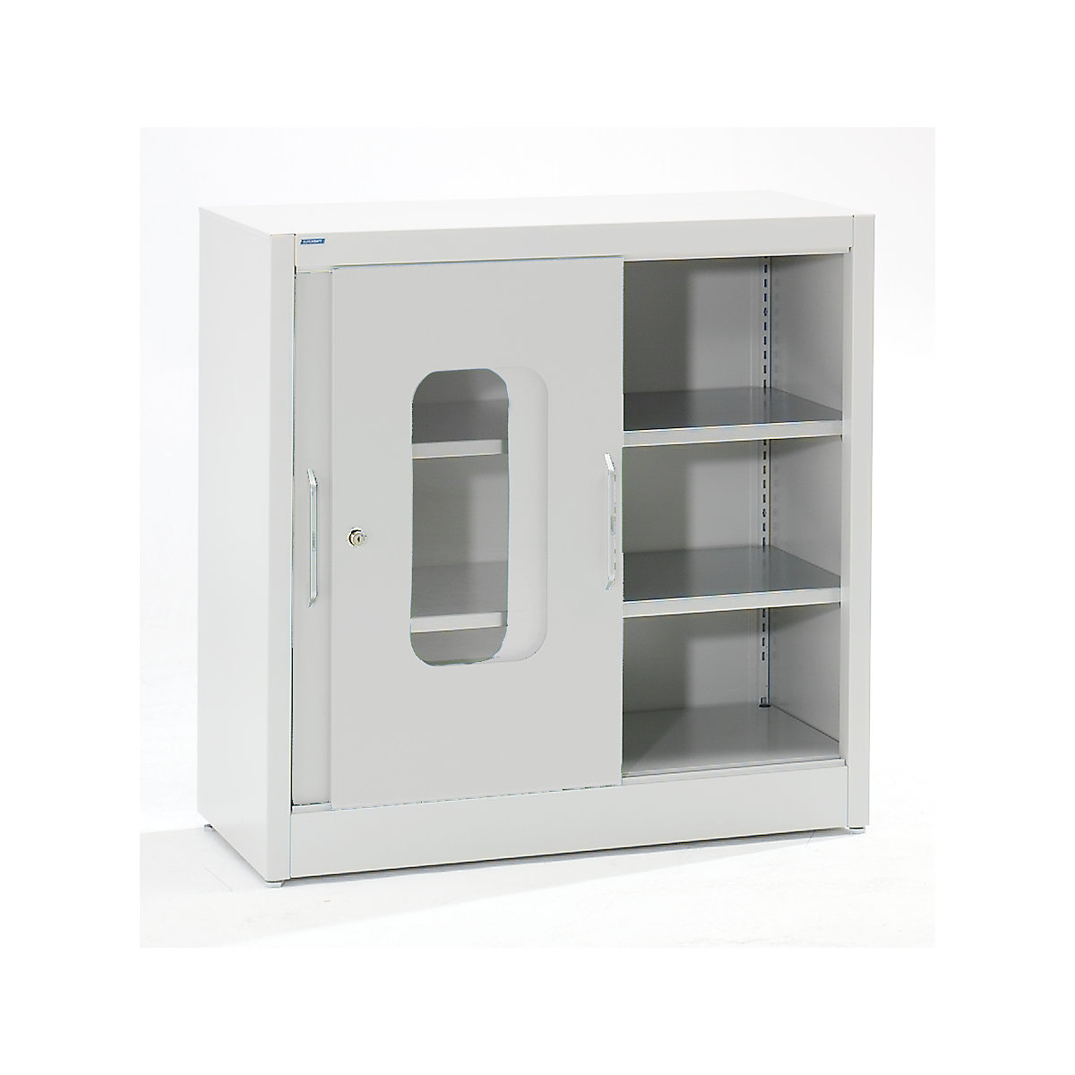 Armário de portas de correr com janela de visualização – mauser (Imagem do produto 2)-1
