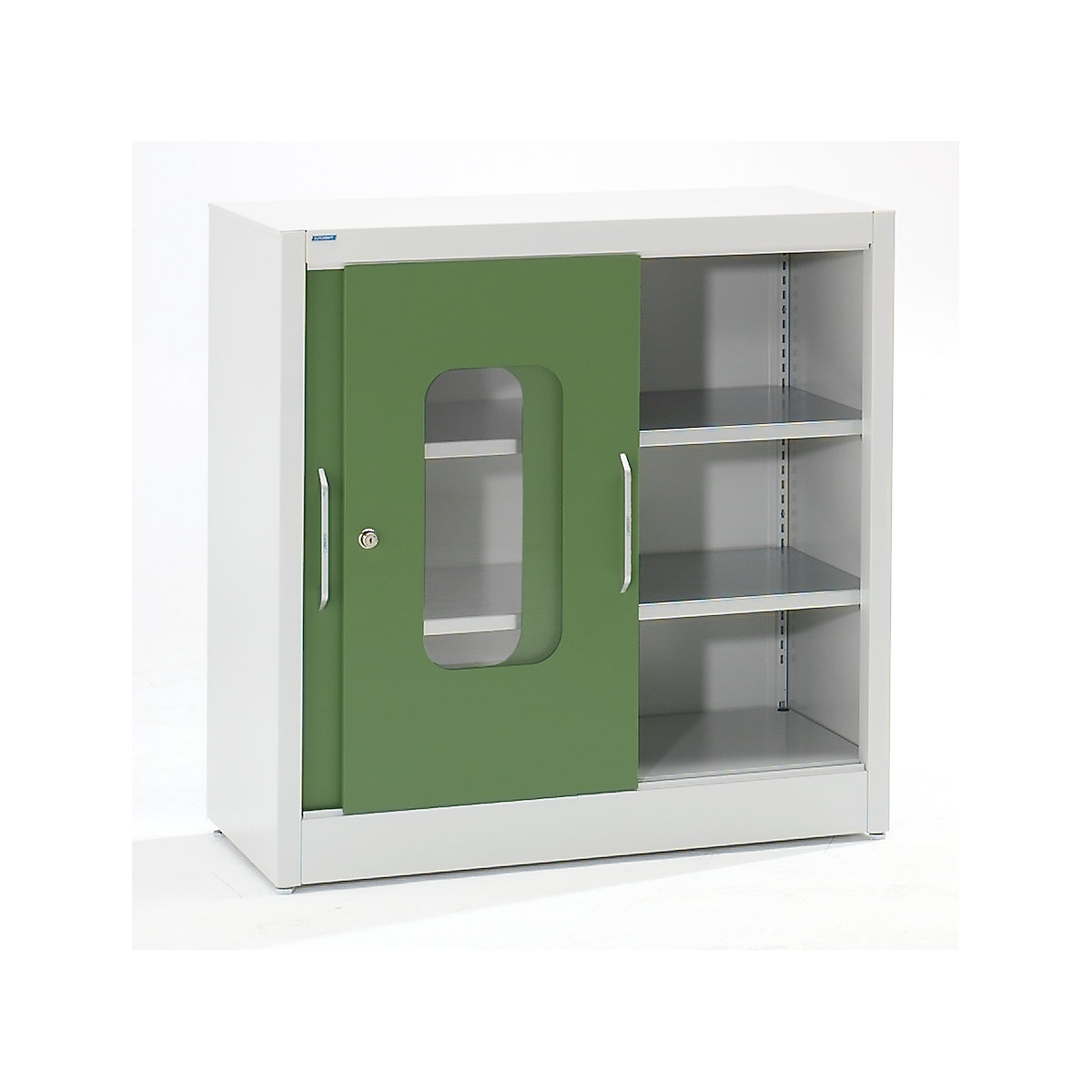 Armário de portas de correr com janela de visualização – mauser (Imagem do produto 2)-1