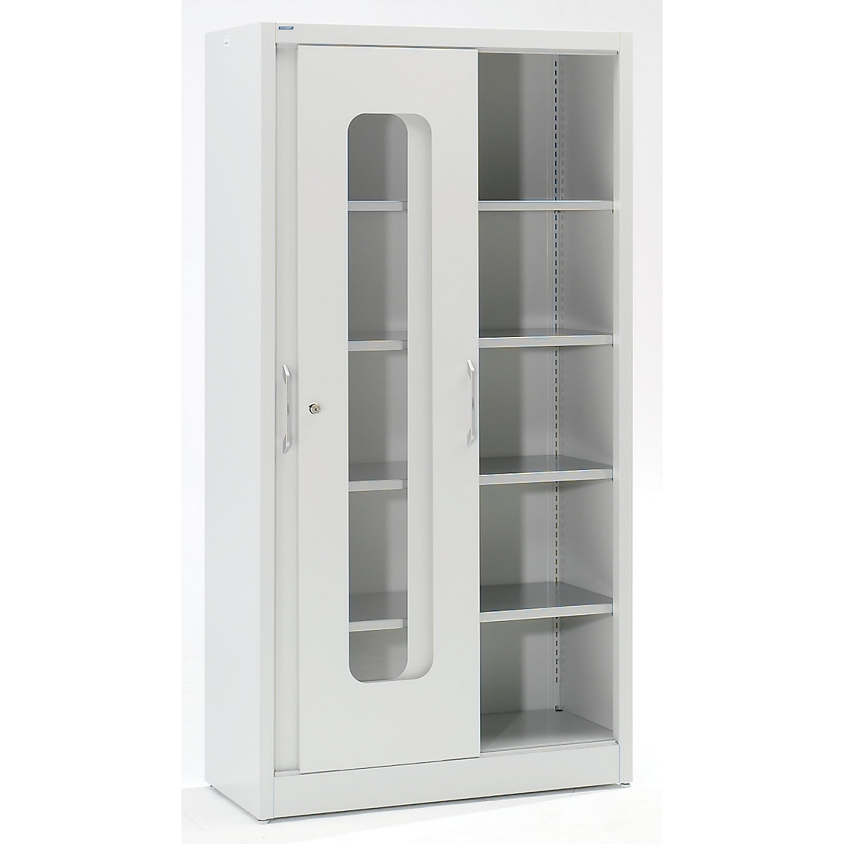 Armário de portas de correr com janela de visualização – mauser (Imagem do produto 2)-1