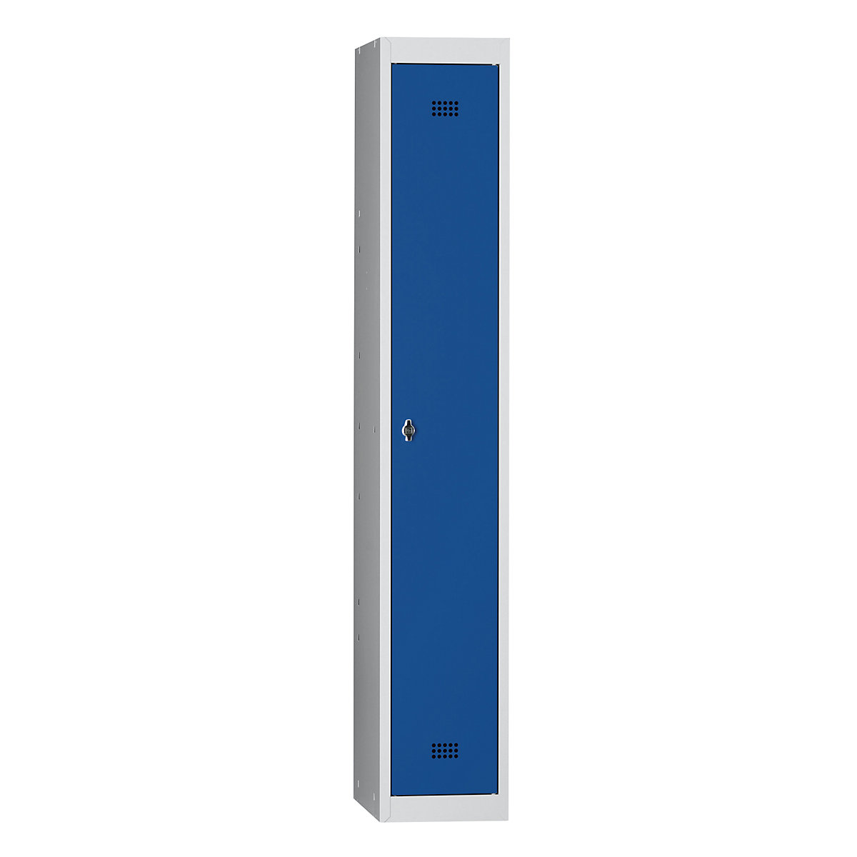 Cacifo Hamburg – Wolf, 1 compartimento, largura 300 mm, elemento base, cinzento claro/azul genciana-0