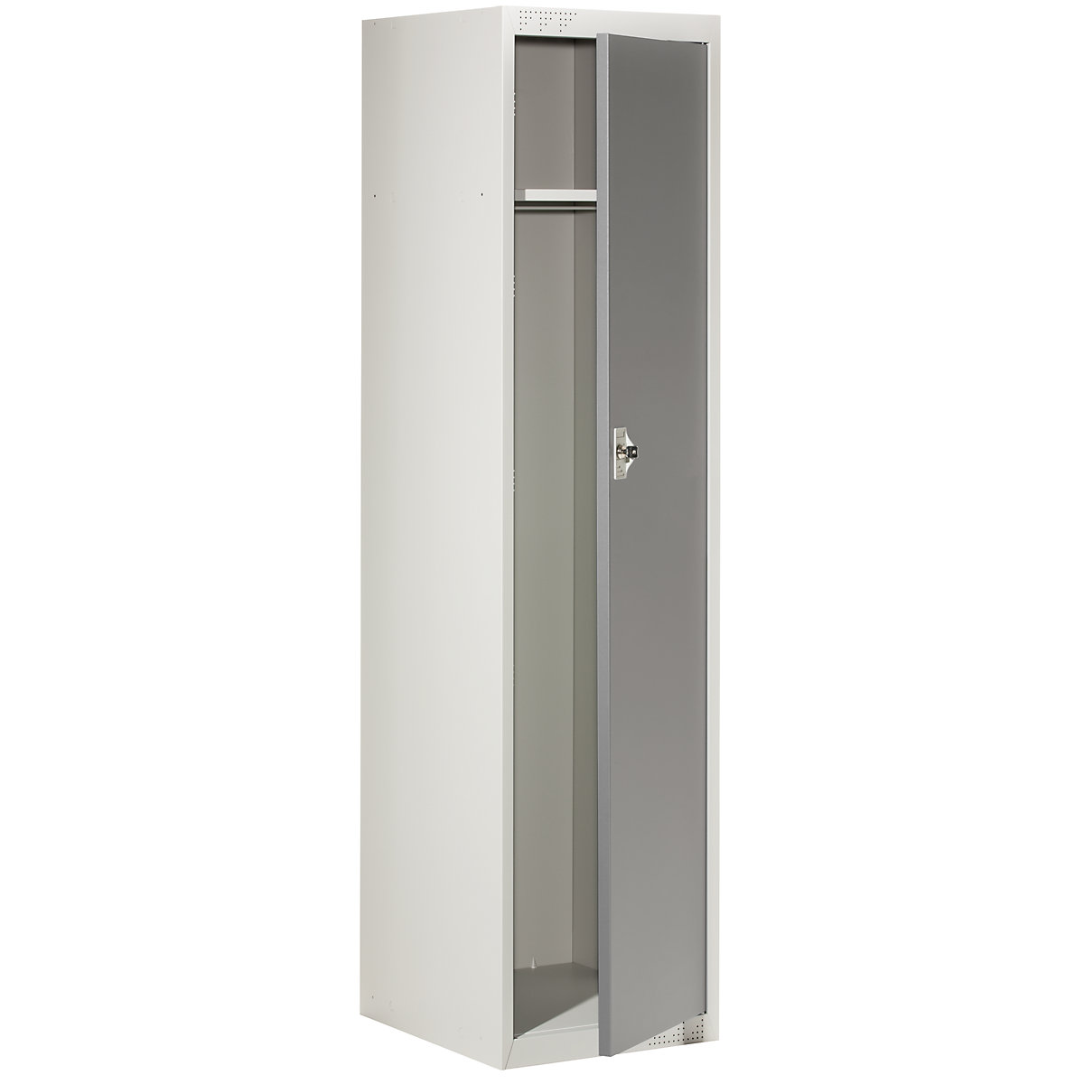 Cacifo Venlo – eurokraft basic, 1 compartimento, cinzento claro/cinzento basalto, largura 450 mm, elemento base-0