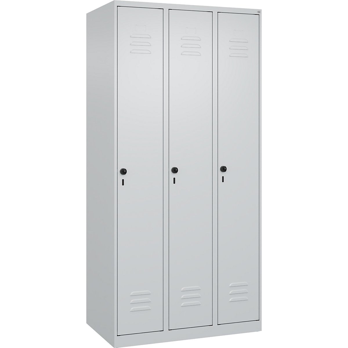 Cacifo com separação de roupa suja/limpa Classic PLUS, estreito – C+P (Imagem do produto 2)-1