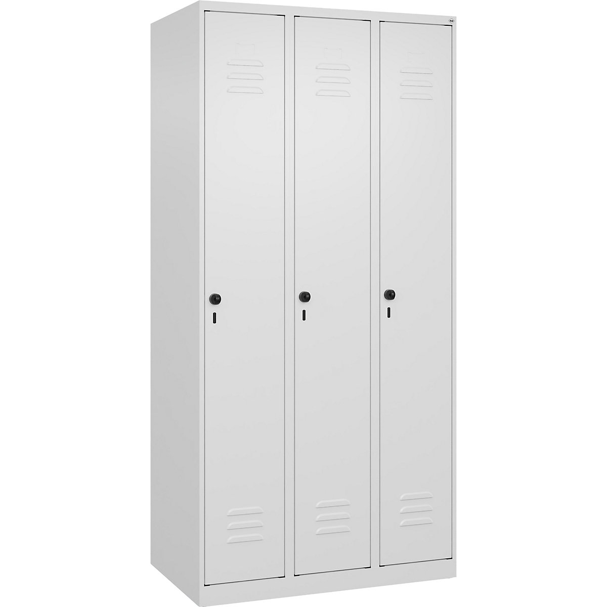 Cacifo com separação de roupa suja/limpa Classic PLUS, estreito – C+P (Imagem do produto 2)-1