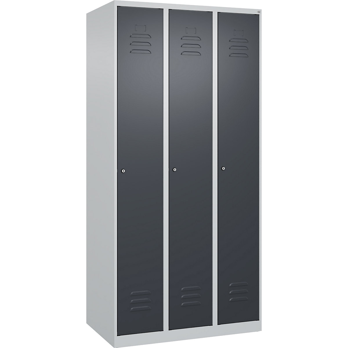 Cacifo com separação de roupa suja/limpa Classic PLUS, estreito – C+P (Imagem do produto 2)-1