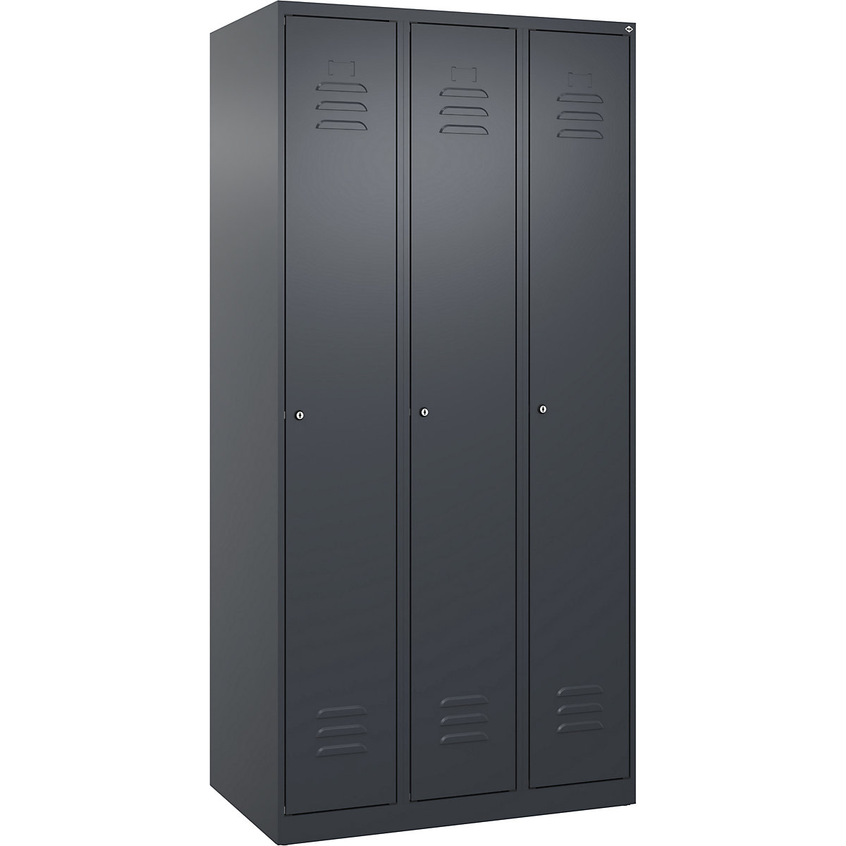 Cacifo com separação de roupa suja/limpa Classic PLUS, estreito – C+P (Imagem do produto 3)-2