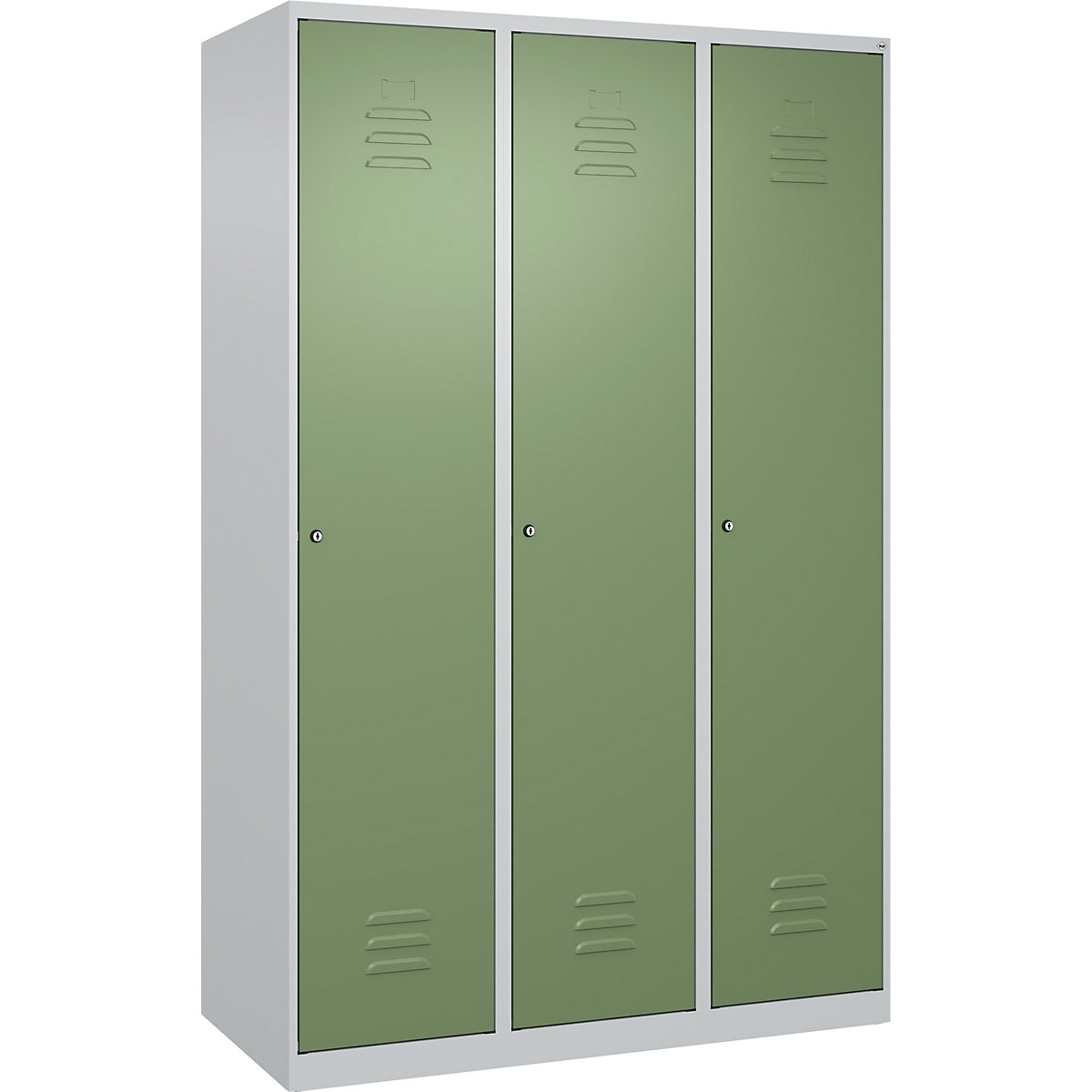 Cacifo com separação de roupa suja/limpa Classic PLUS, estreito – C+P (Imagem do produto 2)-1