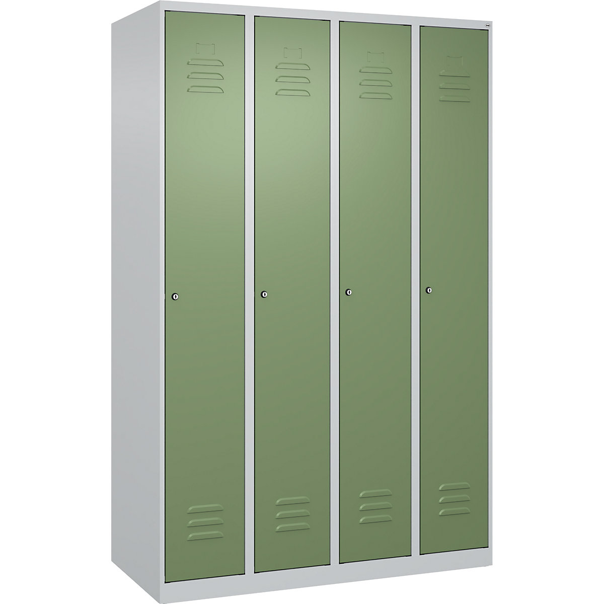 Cacifo com separação de roupa suja/limpa Classic PLUS, estreito – C+P (Imagem do produto 2)-1