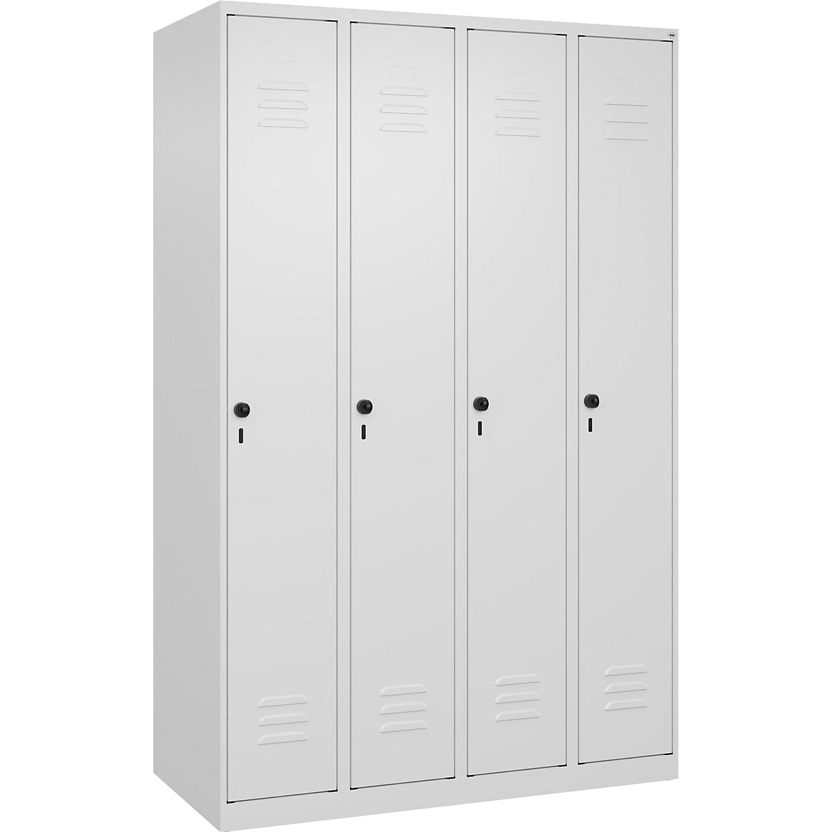 Cacifo com separação de roupa suja/limpa Classic PLUS, estreito – C+P (Imagem do produto 2)-1