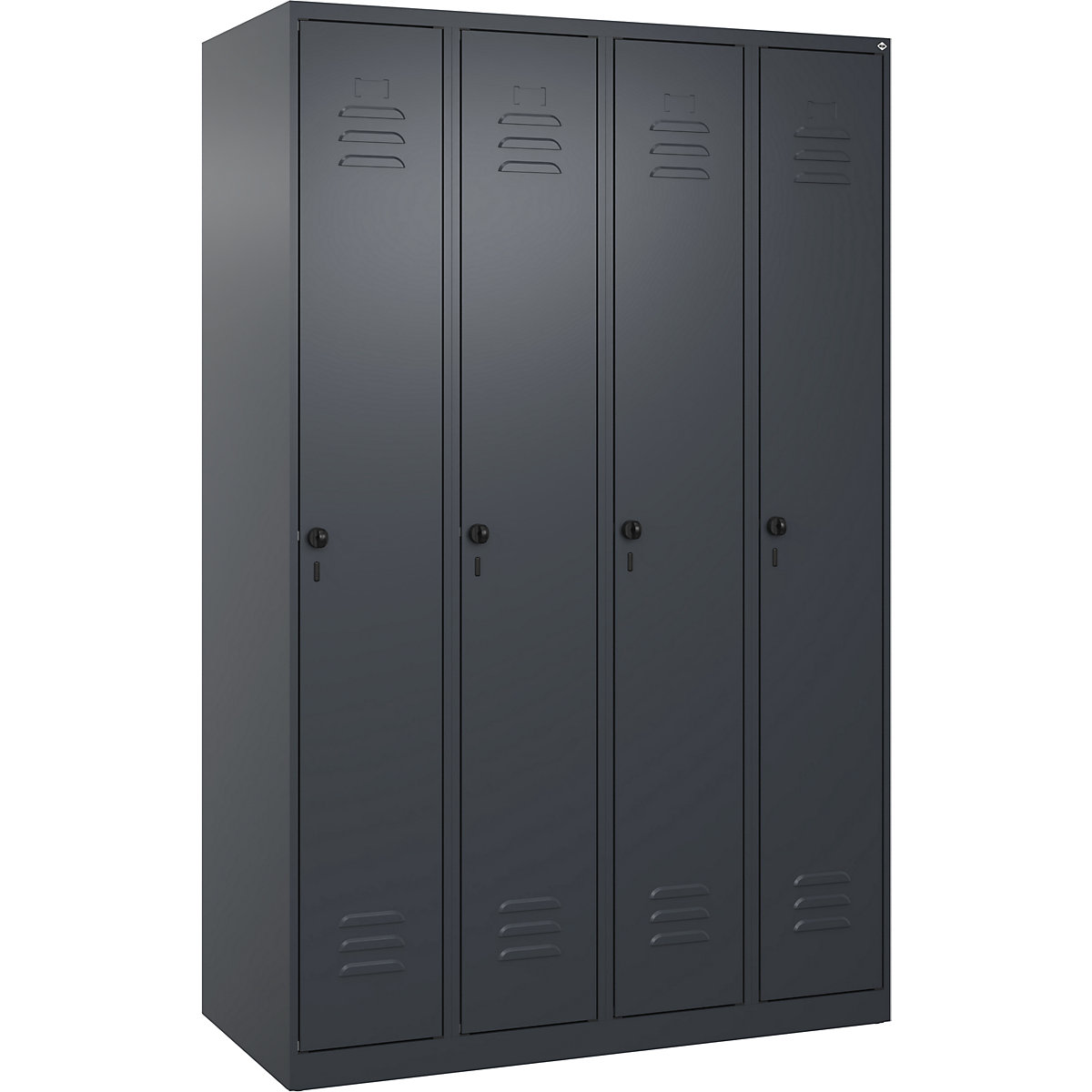 Cacifo com separação de roupa suja/limpa Classic PLUS, estreito – C+P (Imagem do produto 3)-2