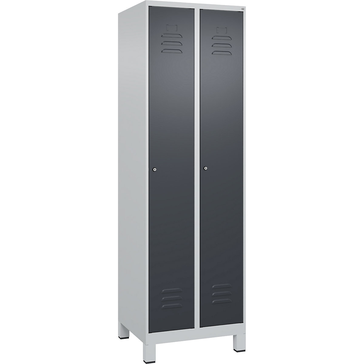 Cacifo com separação de roupa suja/limpa Classic PLUS, estreito – C+P (Imagem do produto 2)-1