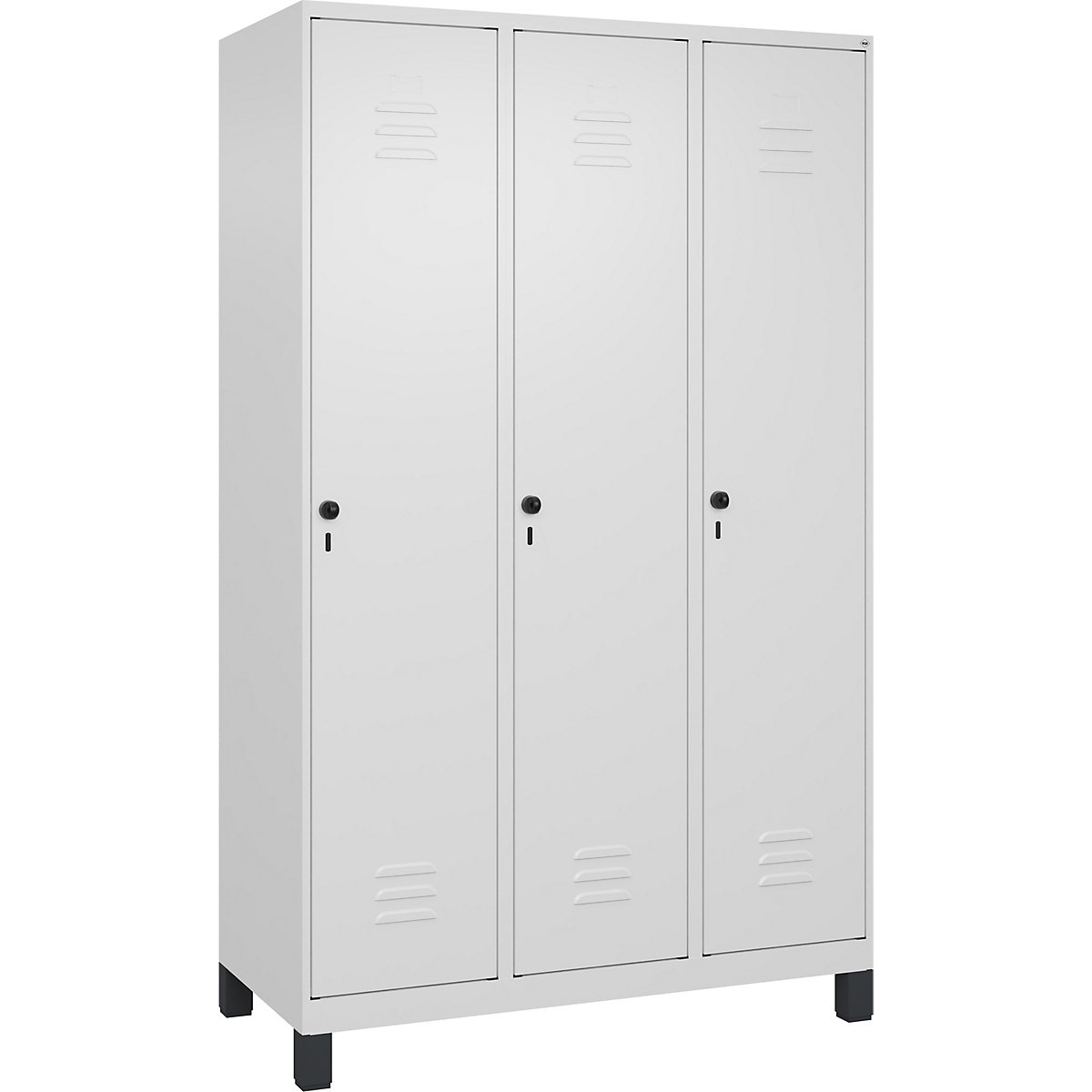 Cacifo com separação de roupa suja/limpa Classic PLUS, estreito – C+P (Imagem do produto 2)-1