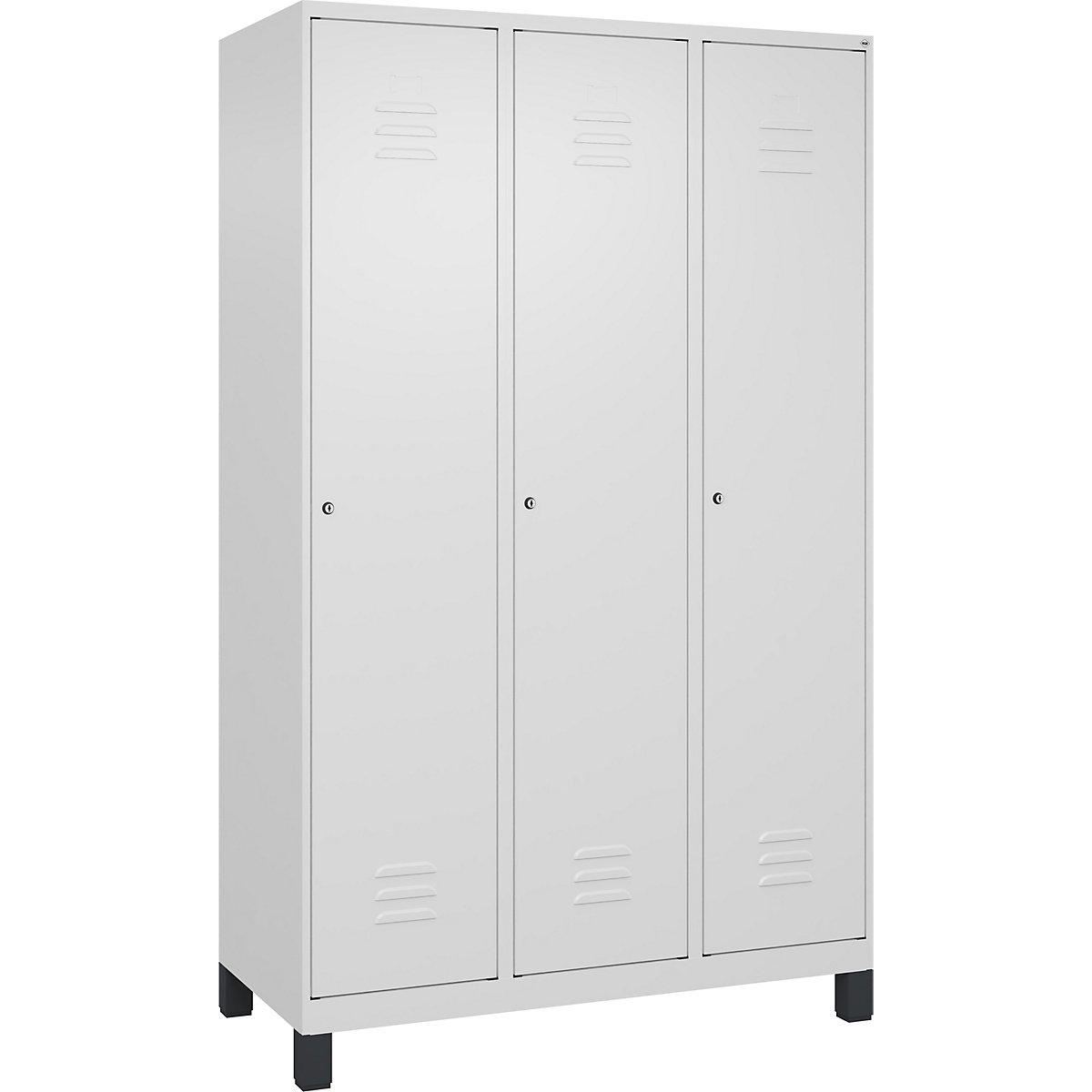 Cacifo com separação de roupa suja/limpa Classic PLUS, estreito – C+P (Imagem do produto 3)-2