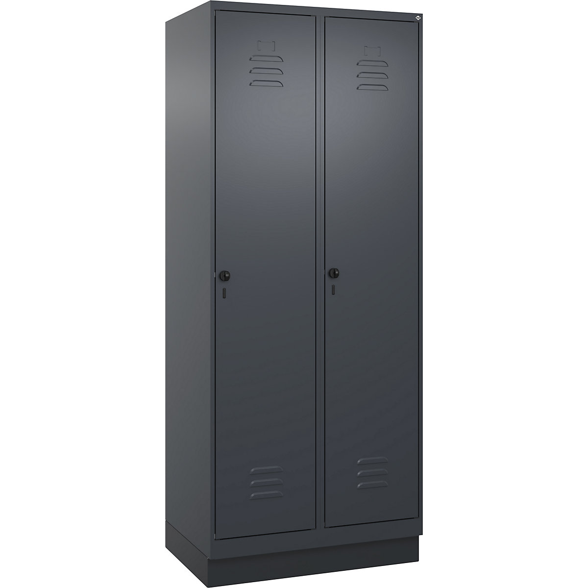 Cacifo com separação de roupa suja/limpa Classic PLUS, estreito – C+P (Imagem do produto 3)-2