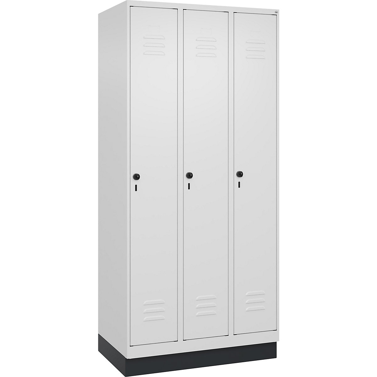 Cacifo com separação de roupa suja/limpa Classic PLUS, estreito – C+P (Imagem do produto 2)-1