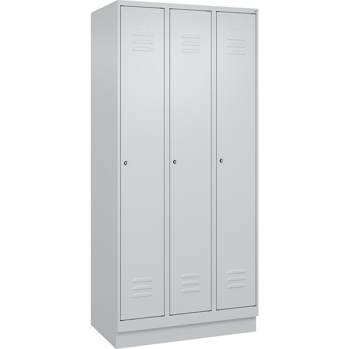 Cacifo com separação de roupa suja/limpa Classic PLUS, estreito – C+P (Imagem do produto 2)-1
