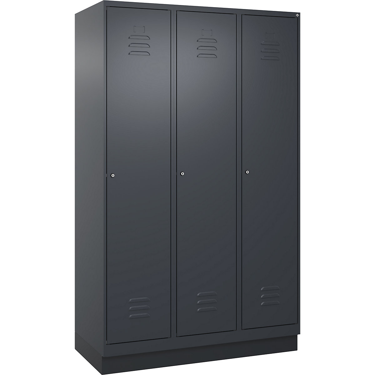 Cacifo com separação de roupa suja/limpa Classic PLUS, estreito – C+P (Imagem do produto 2)-1