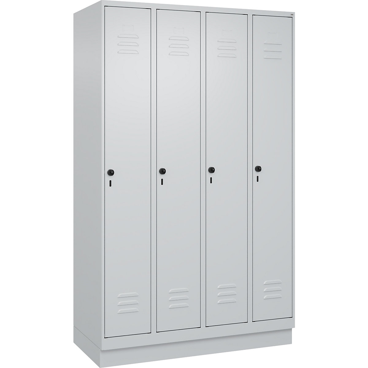 Cacifo com separação de roupa suja/limpa Classic PLUS, estreito – C+P (Imagem do produto 2)-1