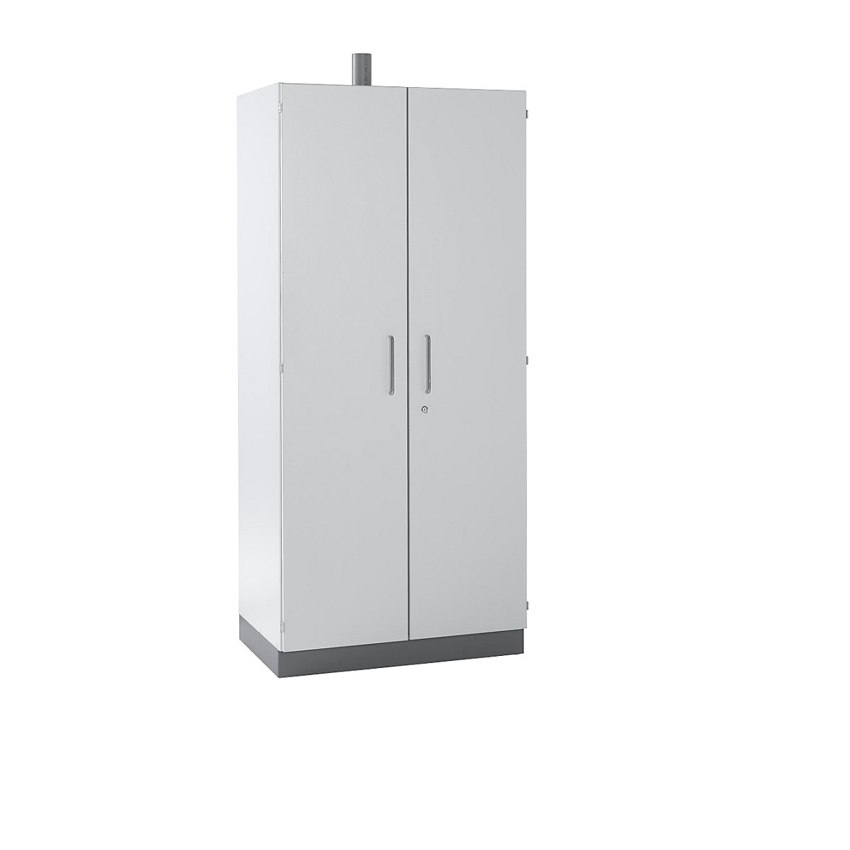 Armário de laboratório para químicos, com conexão para ar de exaustão, largura 1200 mm-0