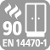 Armários de substâncias perigosas tipo 90 para armazenar líquidos inflamáveis. Capacidade de resistência ao fogo de 90 minutos, testado e certificado através de câmara de incêndio. De acordo com a EN 144701-1.