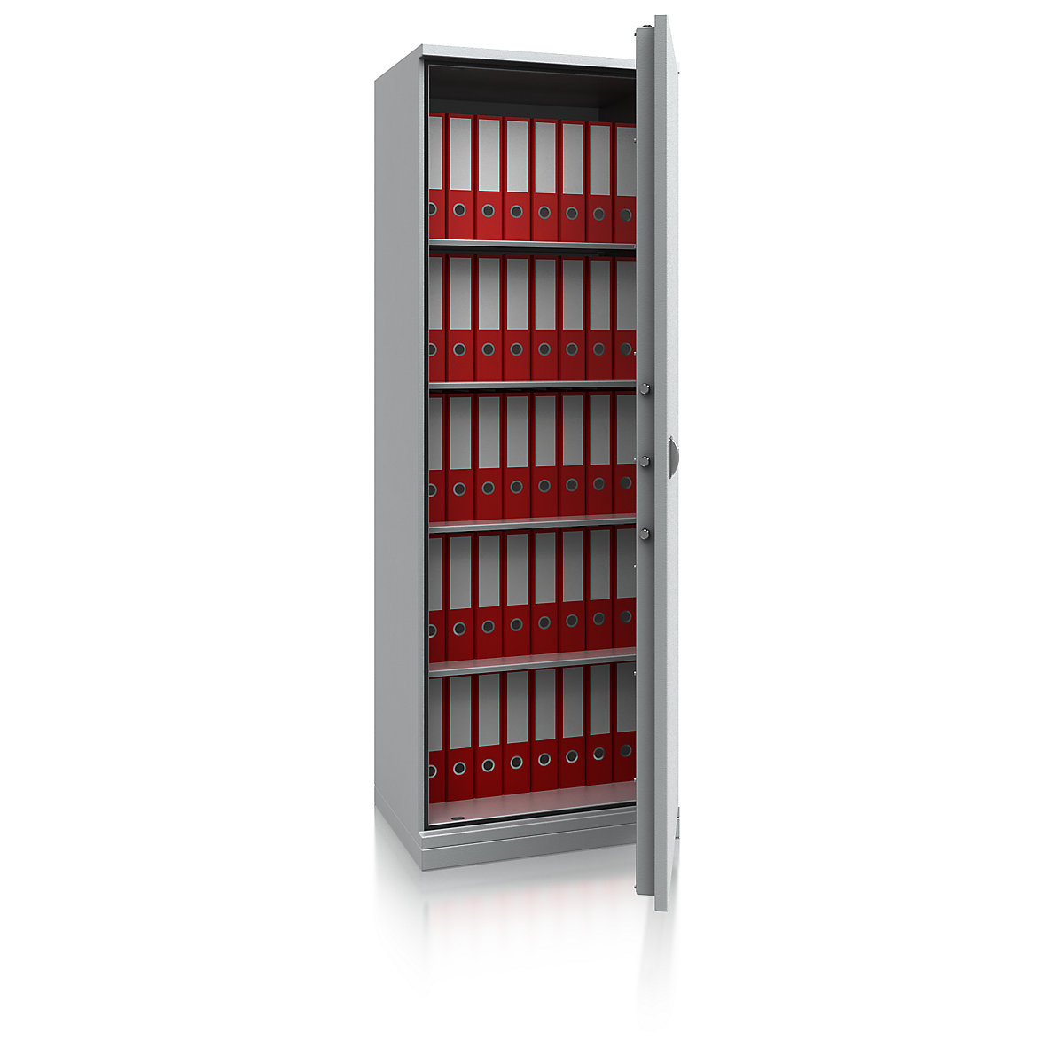 Armário de segurança LIGHT, construção leve, AxLxP 1950 x 670 x 500 mm, cinzento claro-0