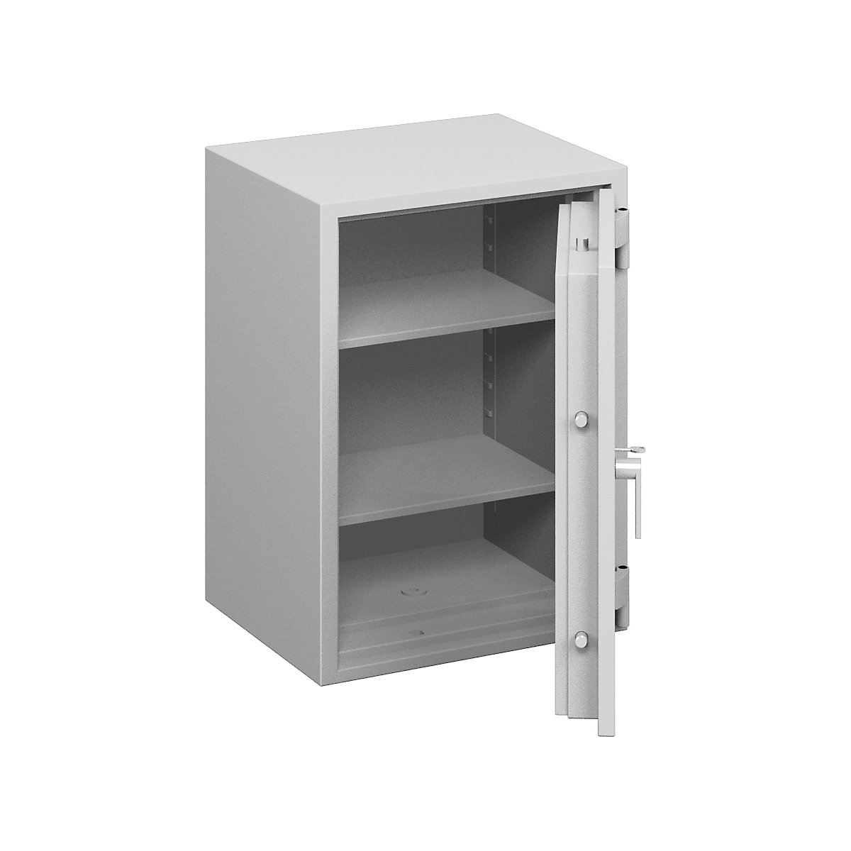 Armário para valores protegido contra incêndios, classe VdS N/0, S 60 P, AxLxP 801 x 589 x 471 mm-0