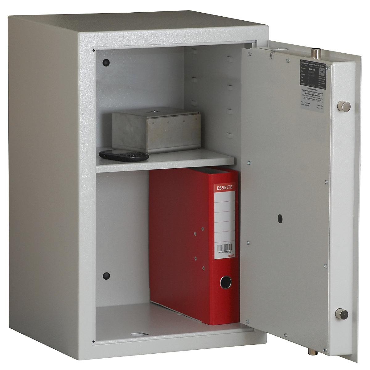 Cofre de embutir em móvel, VDMA B, S2, AxLxP 705 x 425 x 380 mm-0