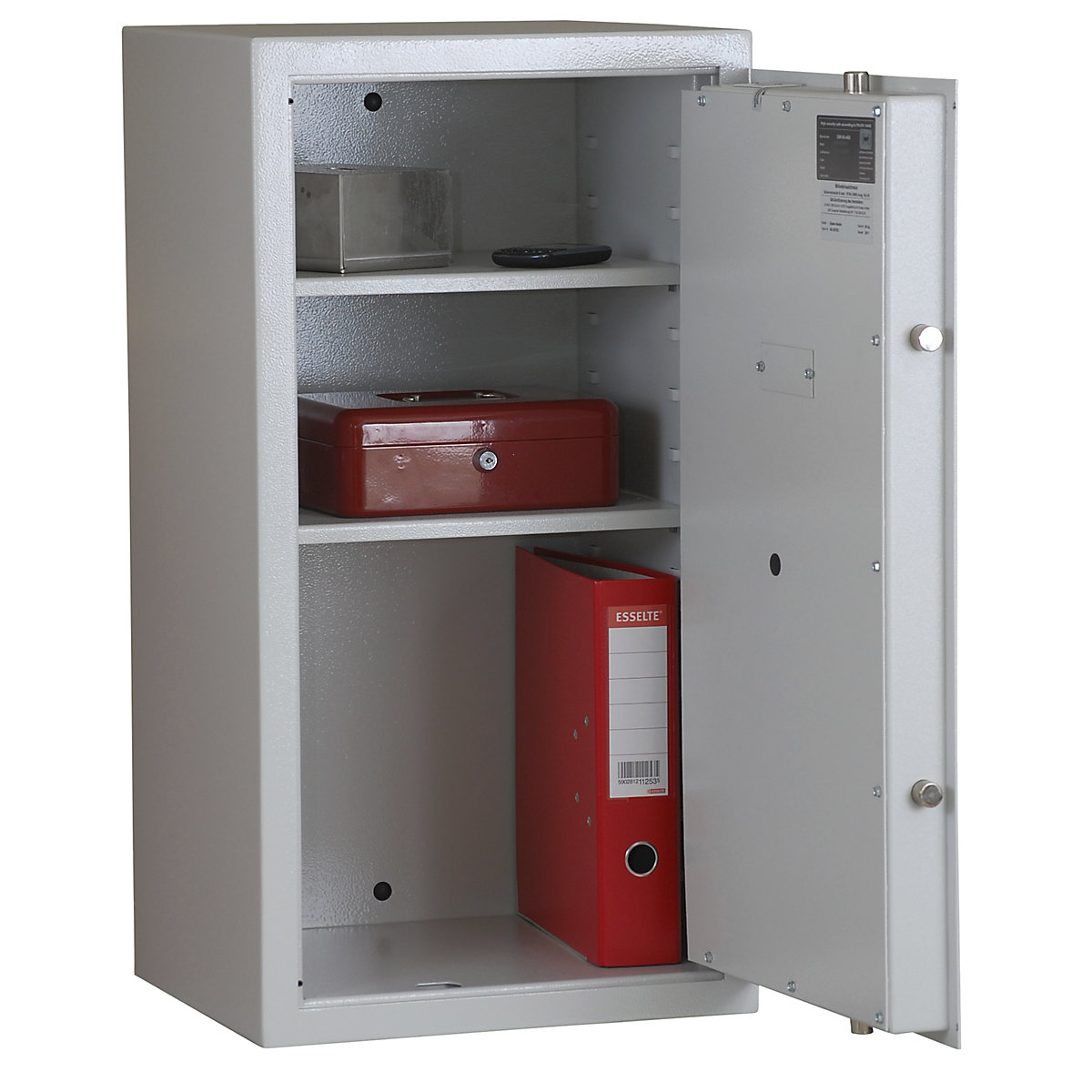 Cofre de embutir em móvel, VDMA B, S2, AxLxP 805 x 425 x 380 mm-0