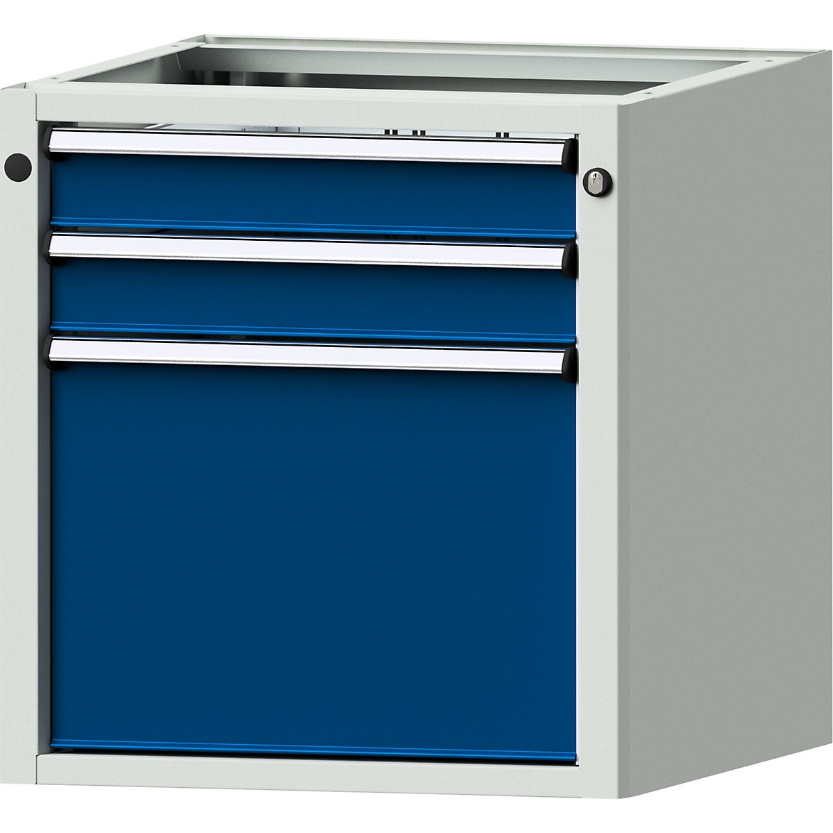 Armadietto sottopiano per banchi da lavoro con regolazione elettrica dell'altezza LIFT – ANKE