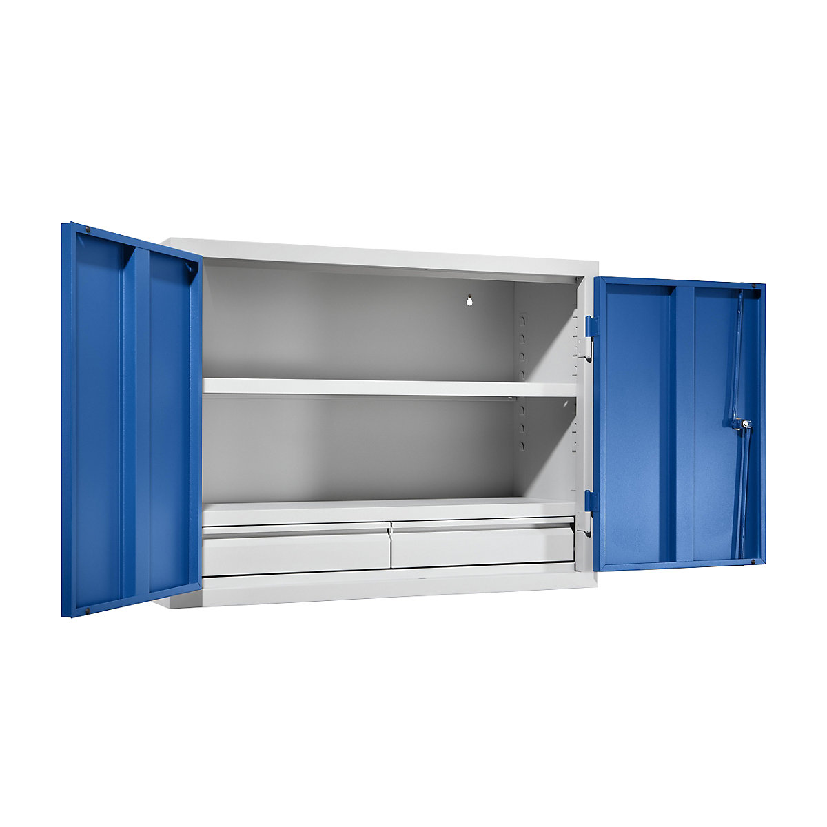Armadietto pensile per officina – eurokraft basic (Foto prodotto 2)-1