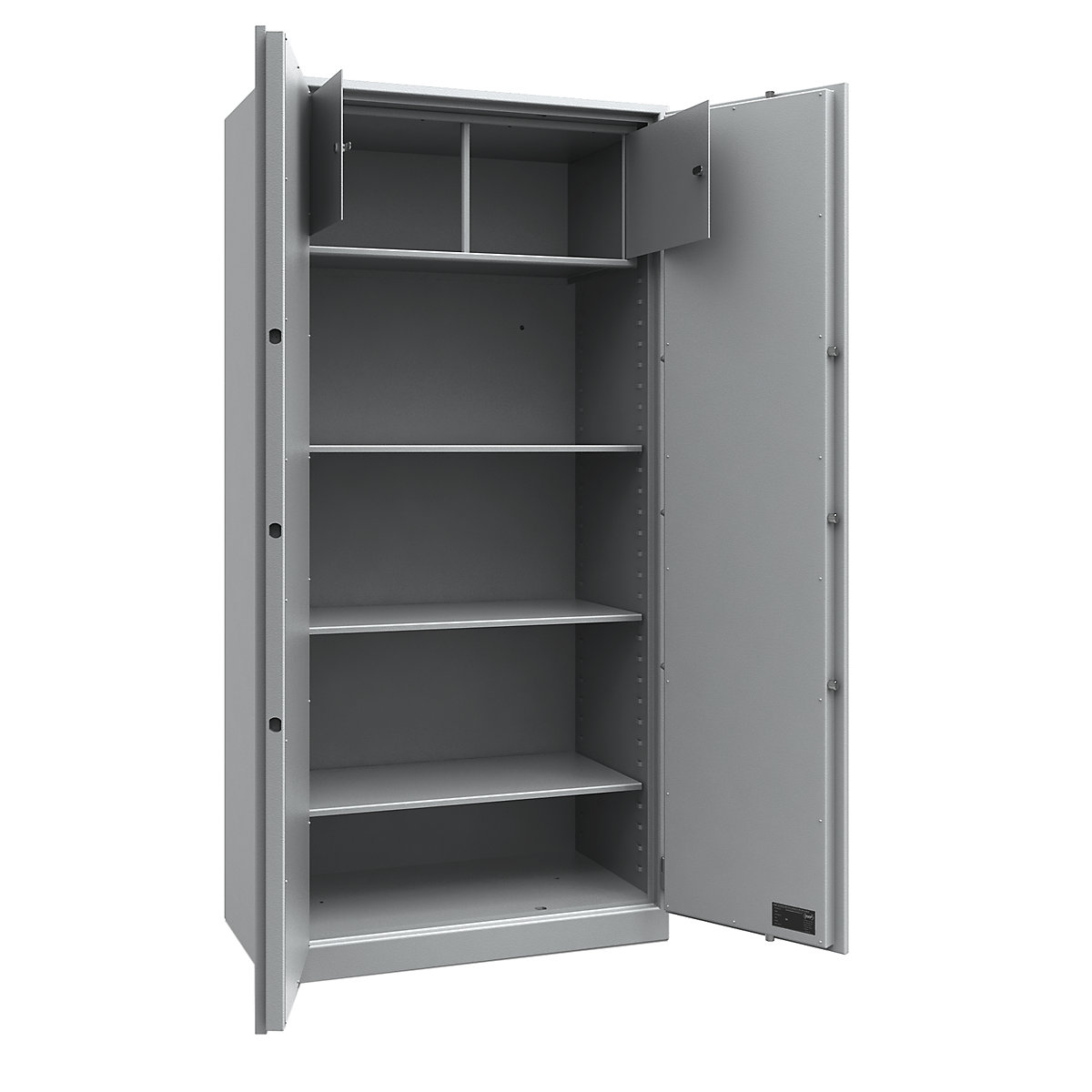 Armadio di sicurezza LIGHT, protezione antieffrazione di grado S1, alt. x largh. x prof. 1950 x 950 x 500 mm, 1 cassaforte interna-0