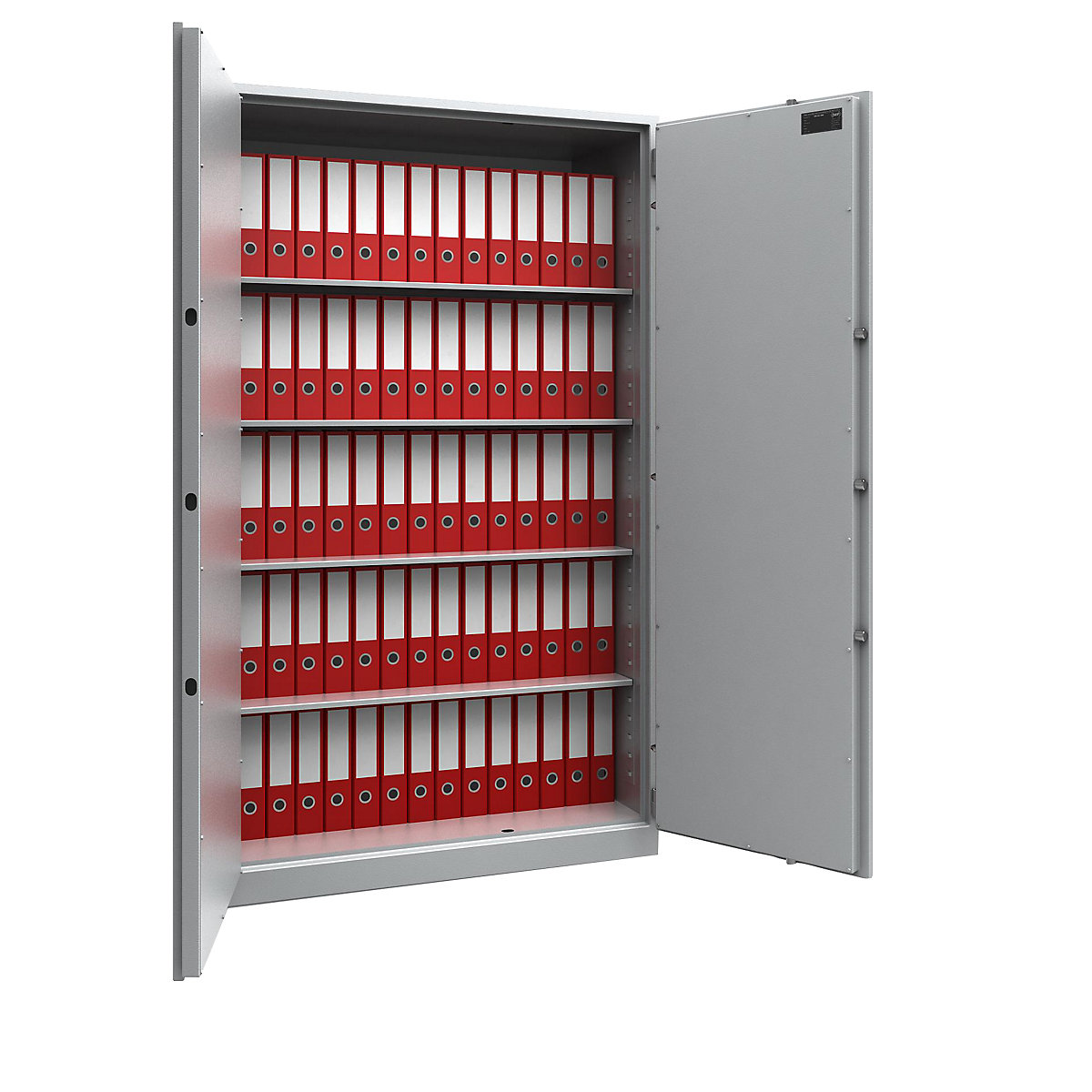 Armadio di sicurezza LIGHT, protezione antieffrazione di grado S1, alt. x largh. x prof. 1950 x 1200 x 500 mm-0