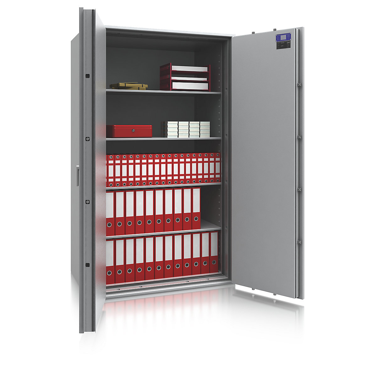 Armadio di sicurezza antincendio XXL, VDMA B, S2, S 60 P, alt. x largh. x prof. 1884 x 1128 x 696 mm-0