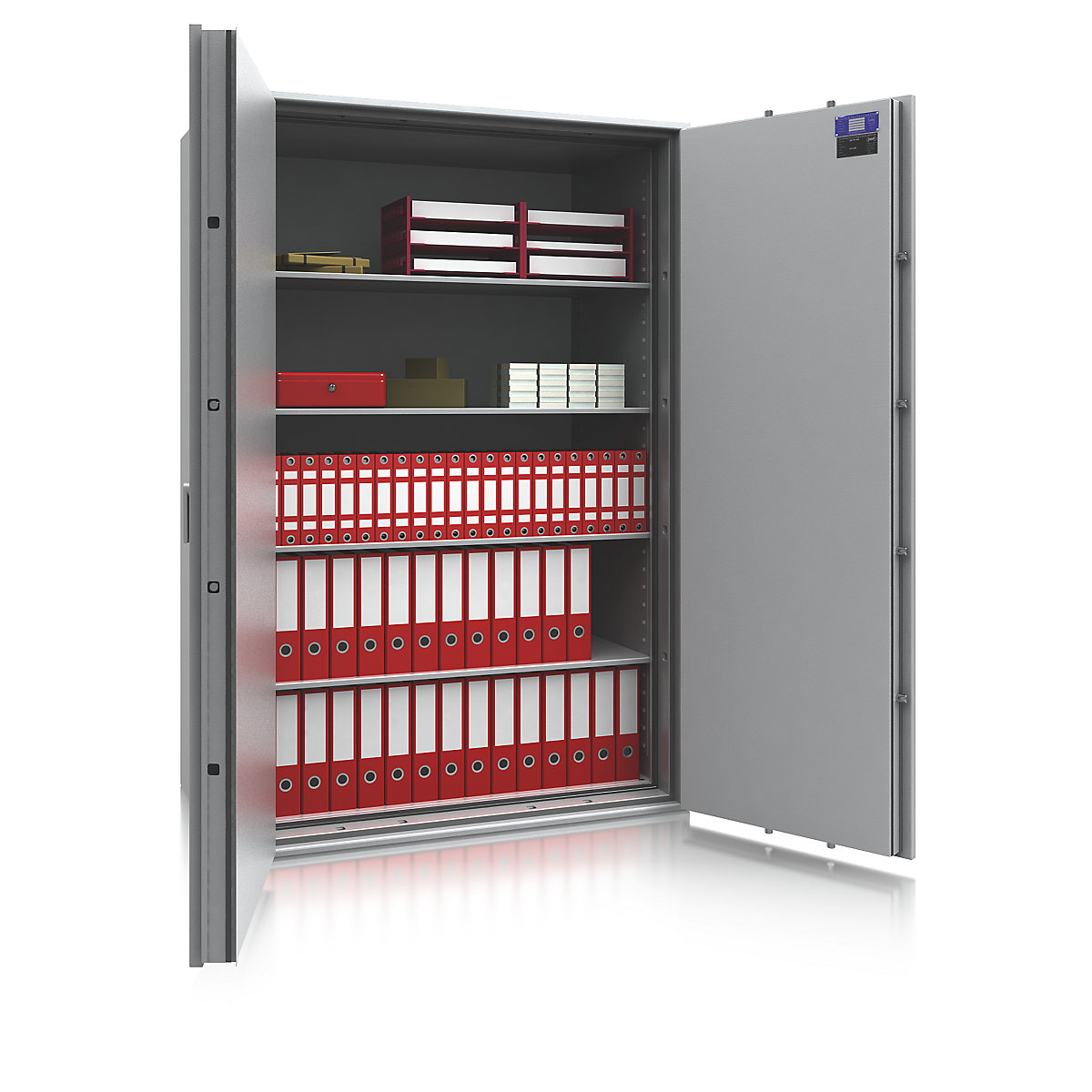 Armadio di sicurezza antincendio XXL, VDMA B, S2, S 60 P, alt. x largh. x prof. 1884 x 1282 x 559 mm-0