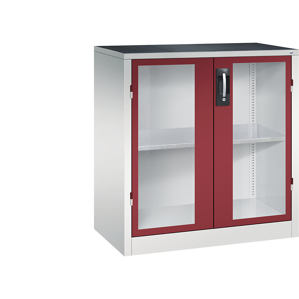 Armario de puertas batientes con ventanilla – C+P (Imagen del producto 2)-1
