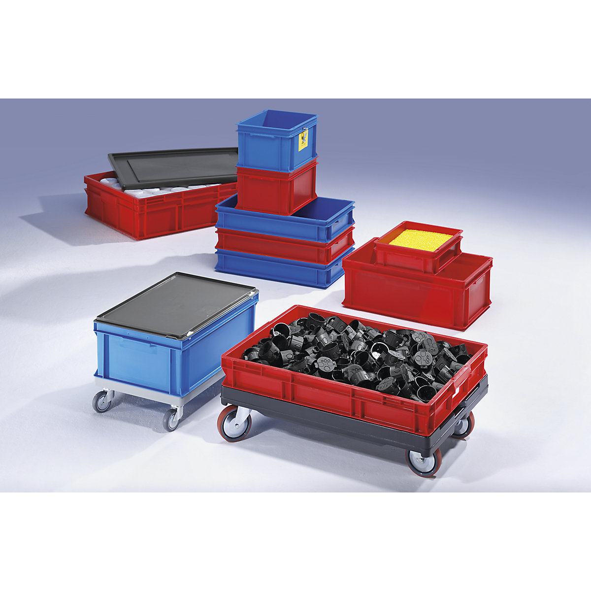 Recipiente empilhável Euro em PP (Imagem do produto 2)-1