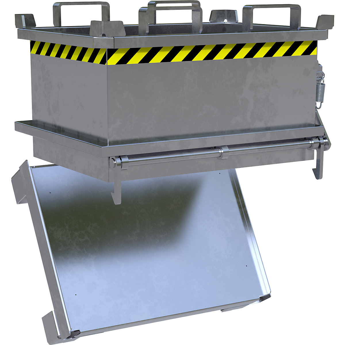 Recipiente com fundo de abrir – eurokraft pro (Imagem do produto 4)-3