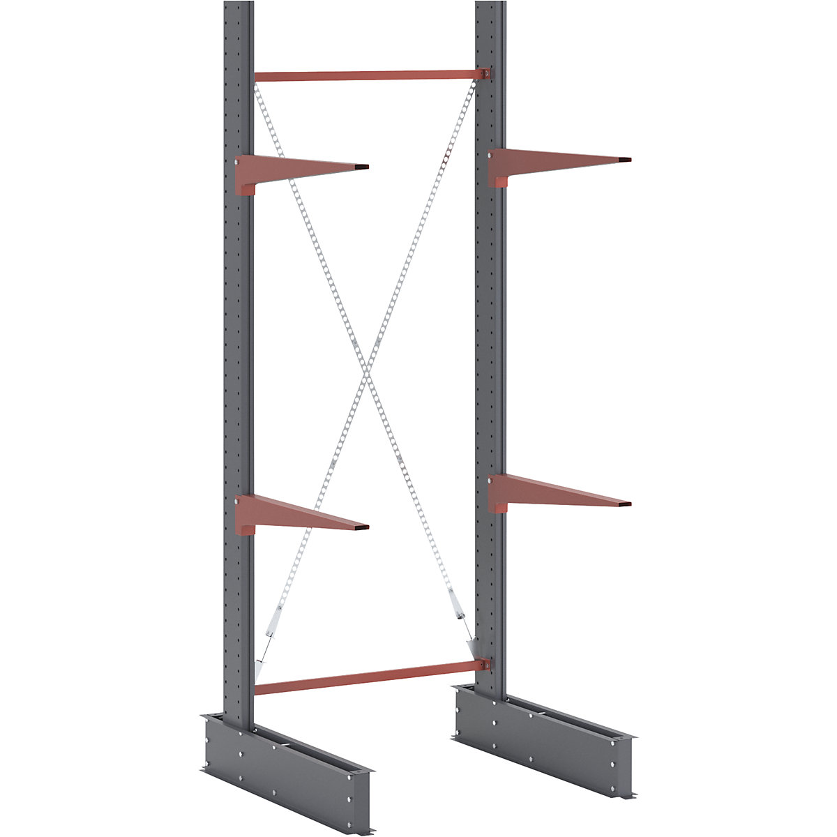Estante de braços Attillo pesada
