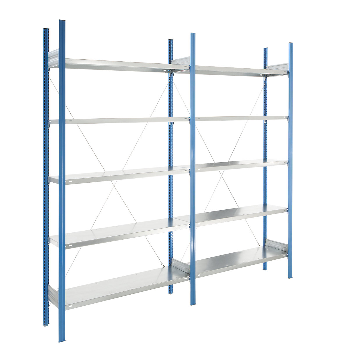 Estante de encaixar com prateleiras – eurokraft pro (Imagem do produto 4)-3