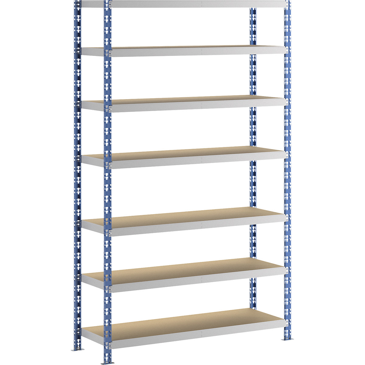 Estante de encaixar de grandes compartimentos – eurokraft basic