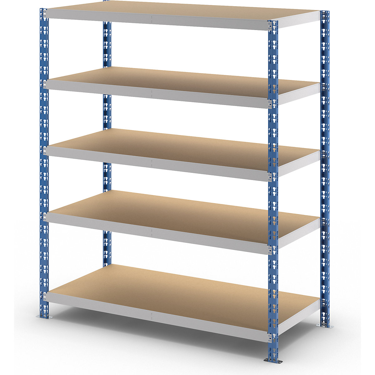 Estante de encaixar de grandes compartimentos – eurokraft basic (Imagem do produto 6)-5