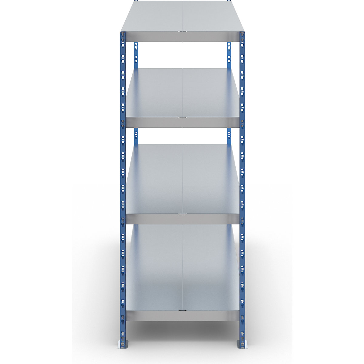 Estante de encaixar de grandes compartimentos – eurokraft basic (Imagem do produto 8)-7