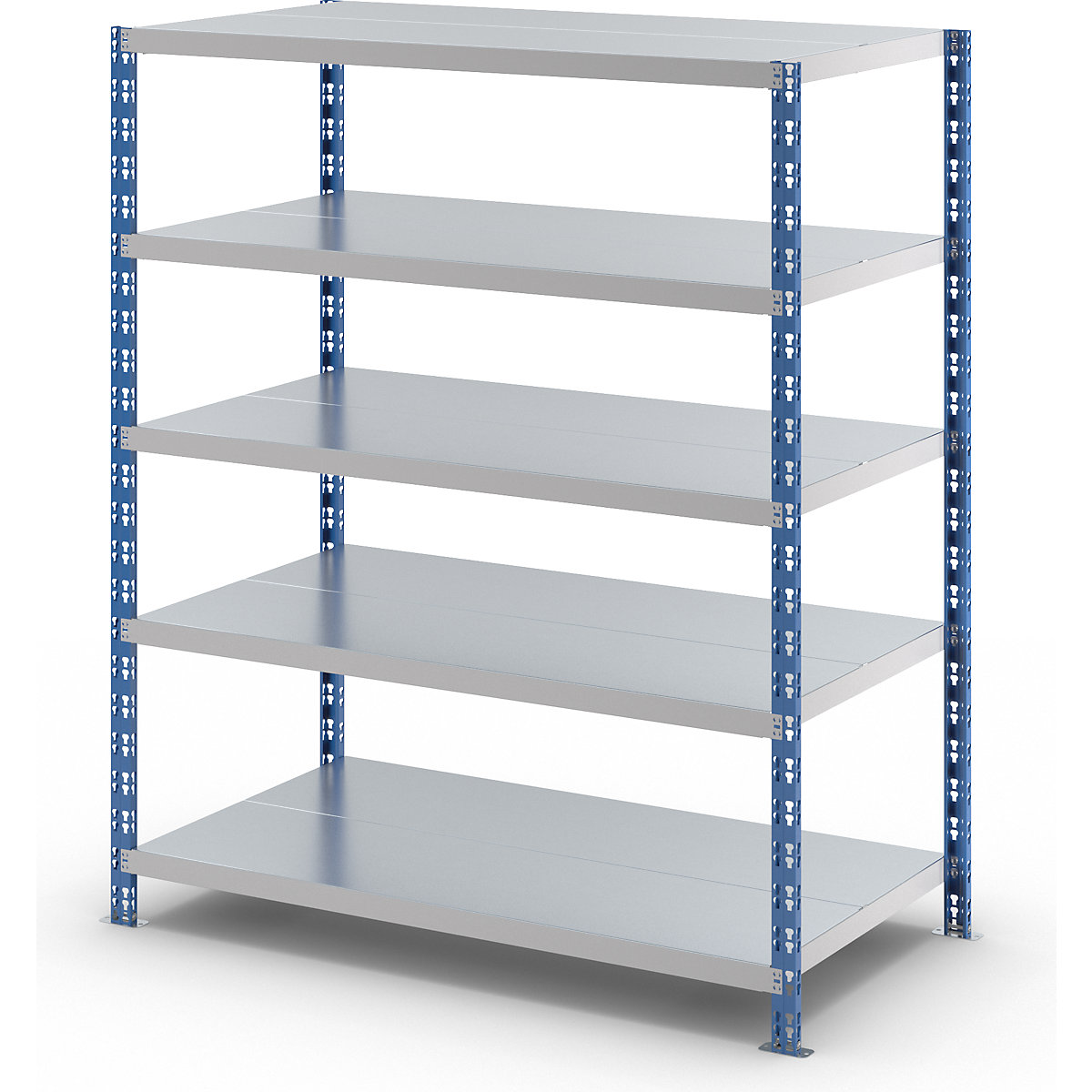 Estante de encaixar de grandes compartimentos – eurokraft basic (Imagem do produto 6)-5