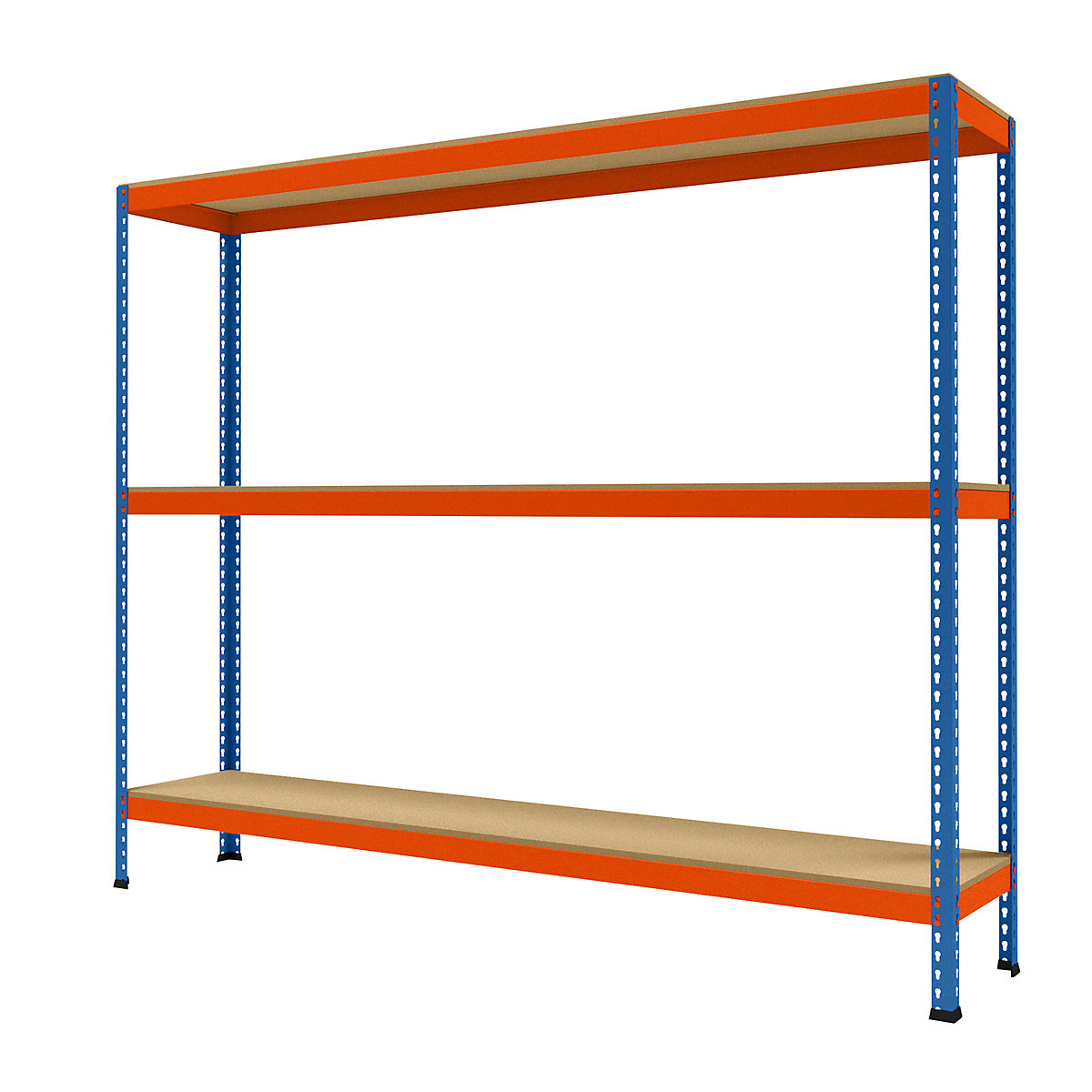 Estante de prateleiras grandes para cargas pesadas