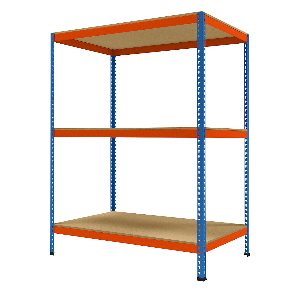 Estante de prateleiras grandes para cargas pesadas