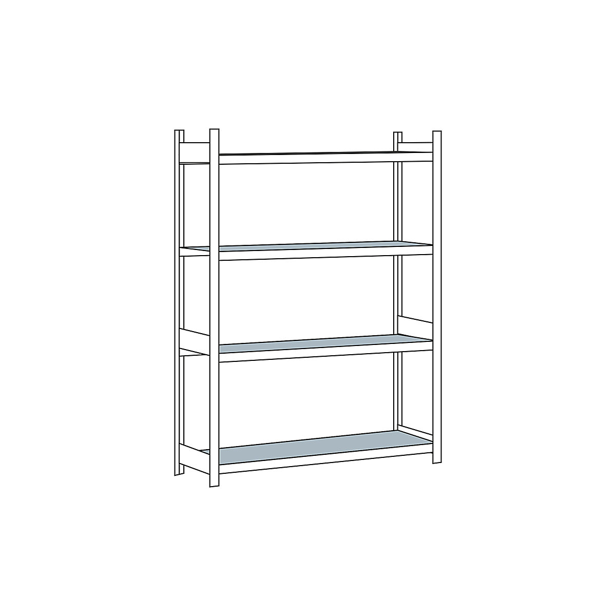 Estante larga – SCHULTE (Imagem do produto 8)-7