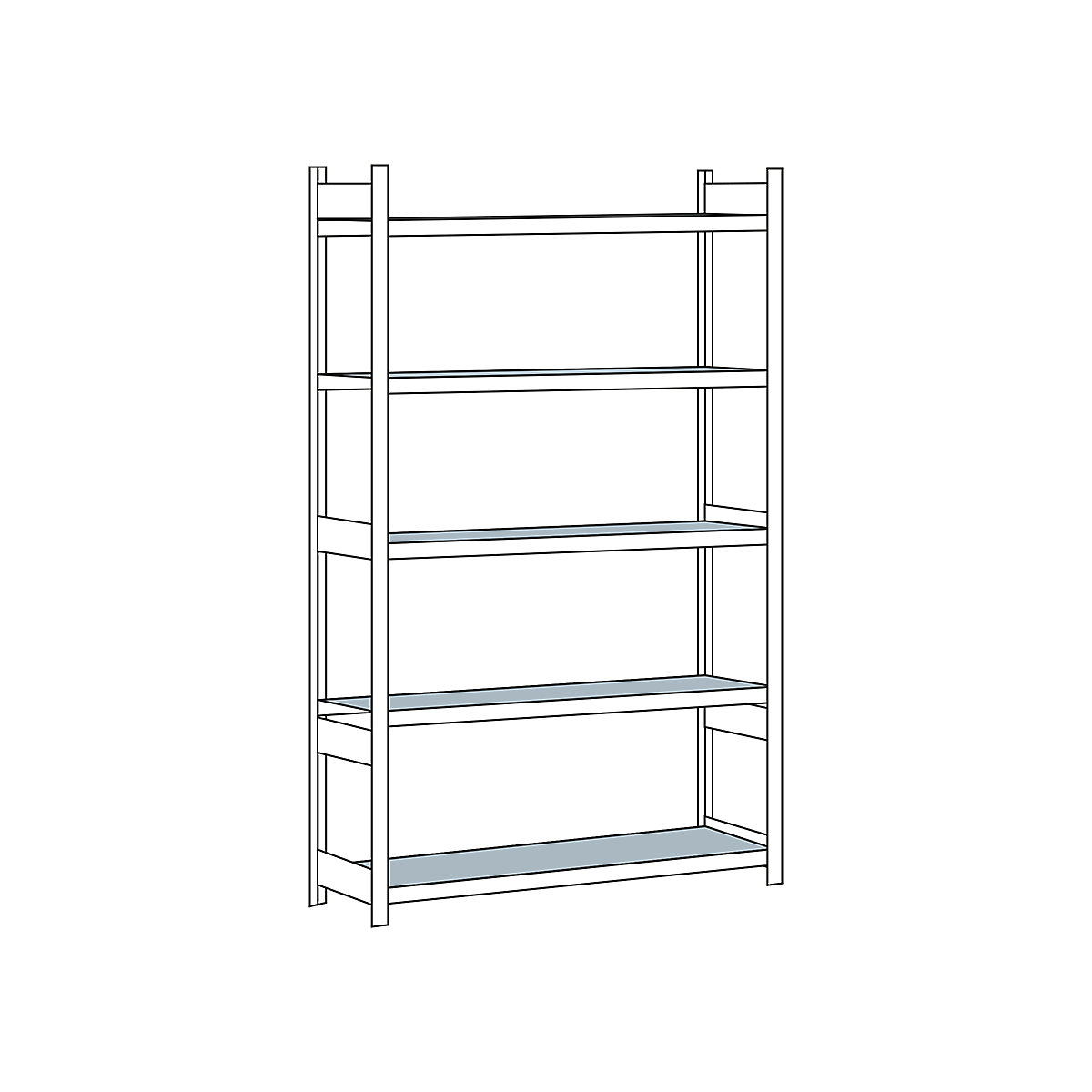Estante larga – SCHULTE (Imagem do produto 8)-7