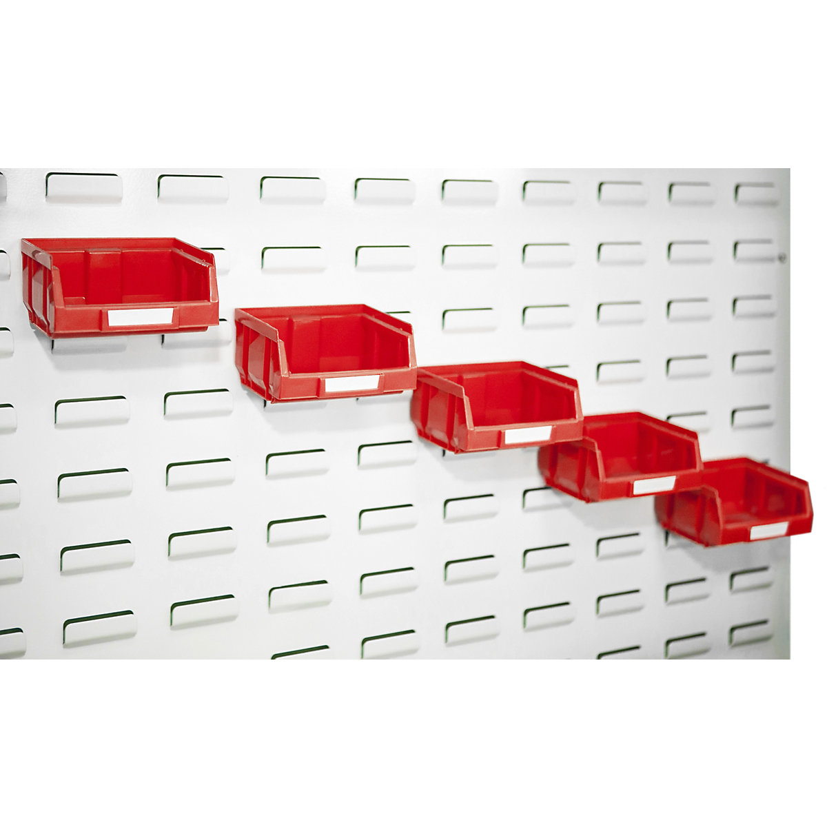 Estante móvel com caixas de armazenagem à vista e superfície de trabalho (Imagem do produto 6)-5