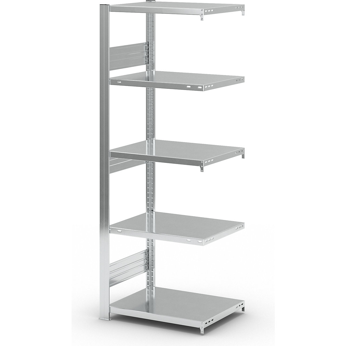 Estante de encaixar para cargas pesadas, galvanizada, de ambos os lados – eurokraft pro (Imagem do produto 6)-5